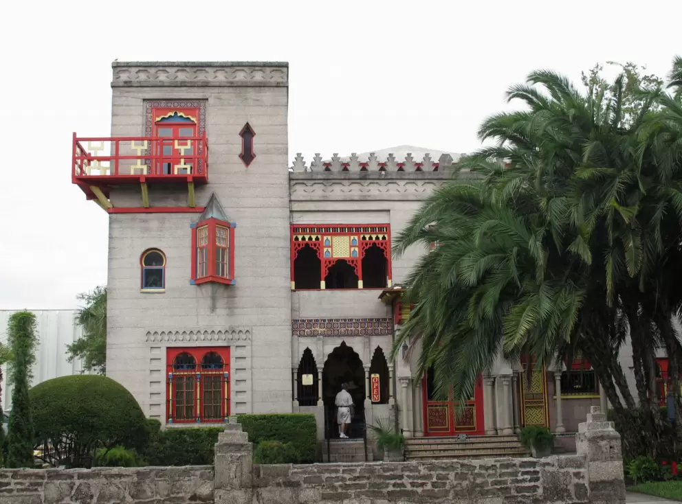 Villa Zorayda, the former winter home of a Boston millionaire.