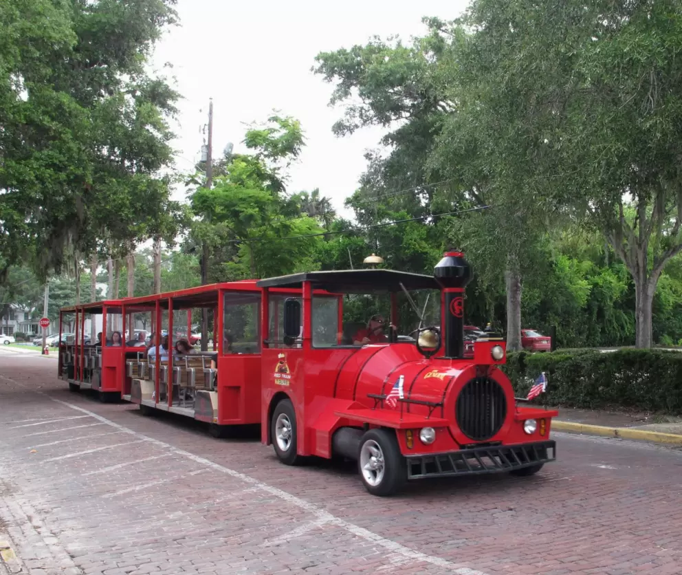 Trolley ride with narration about the history of St. Augustine.