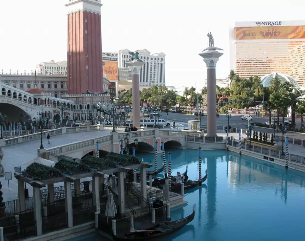 The Venetian Resort, as seen from The Strip.