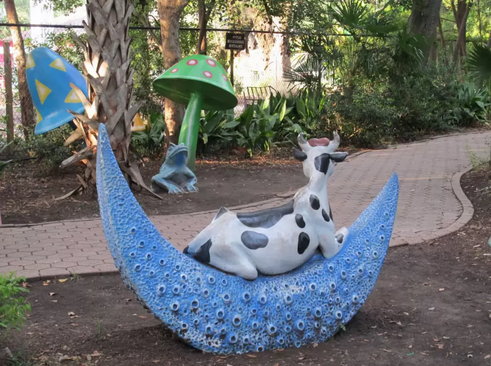 The cow jumped over the moon...