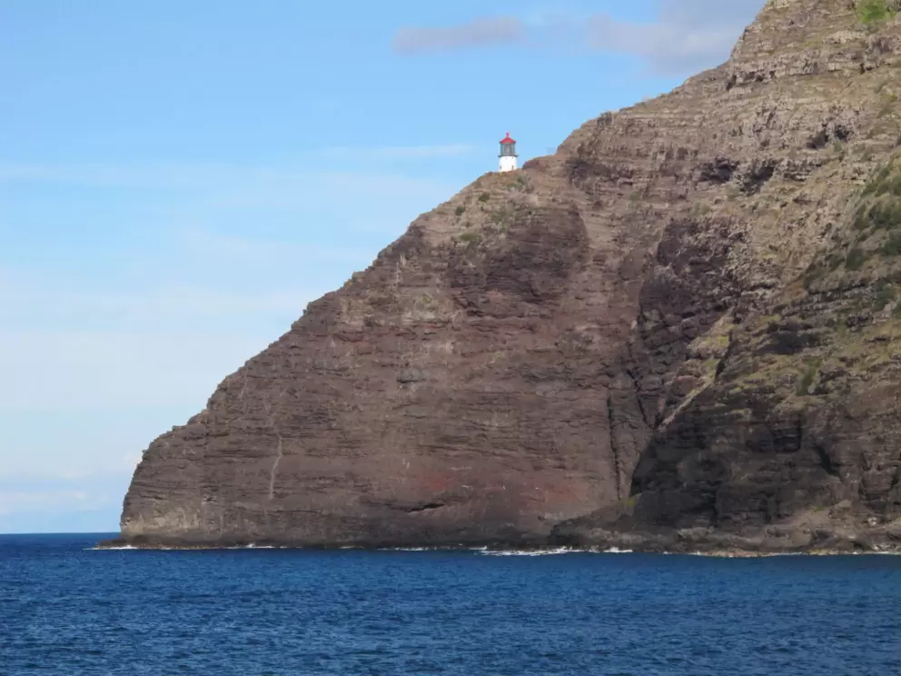 The lighthouse.