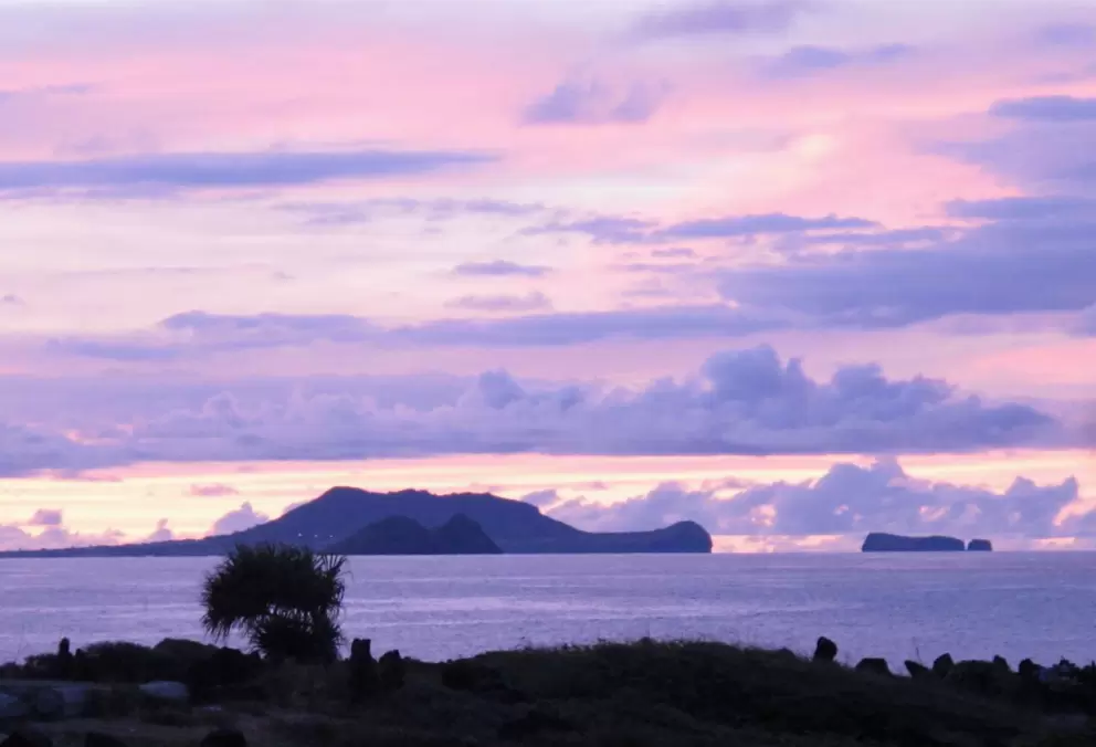 Sunset and what a view!