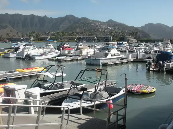 Where many of the water activities commence!