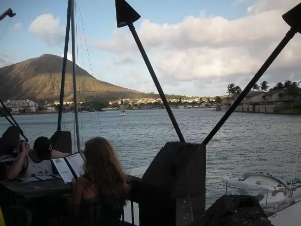 Island Brew Coffeehouse has some lovely views!
