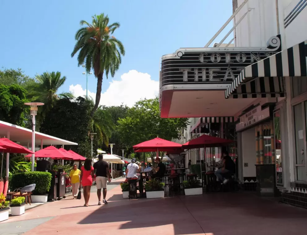 Colony Theaters at Lincoln Road Mall.