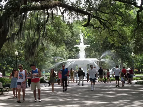 Low-lying town with incredible architecture and luscious squares.