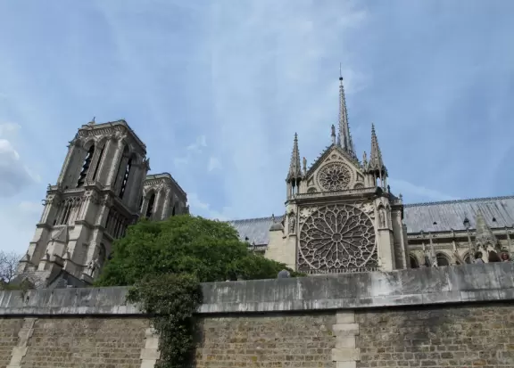 It's lovely to see the sights from the Seine river!