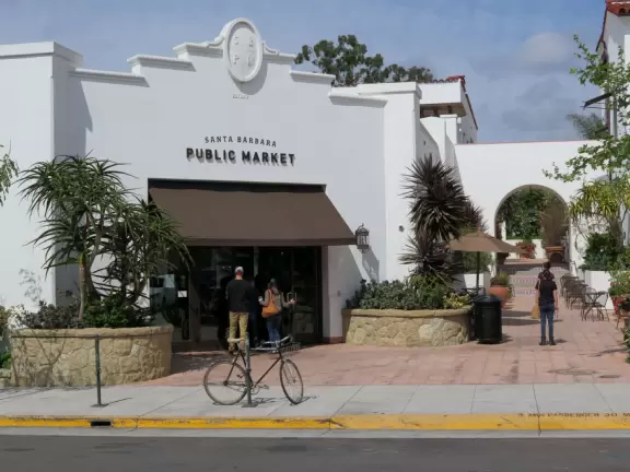 Outside Public Market.