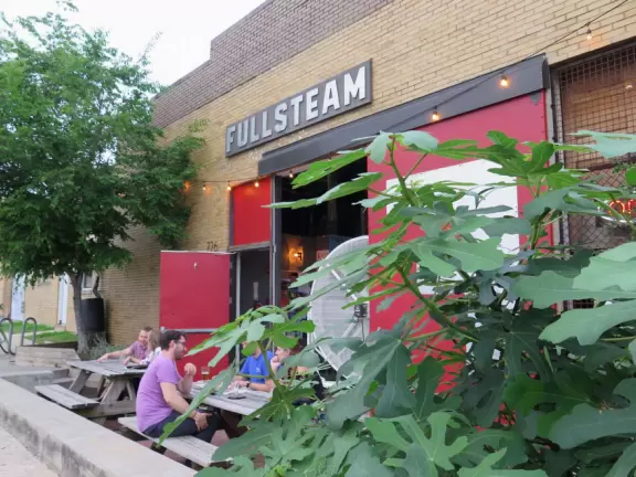 Humble town with&nbsp;youthful coffee shops and restaurants.