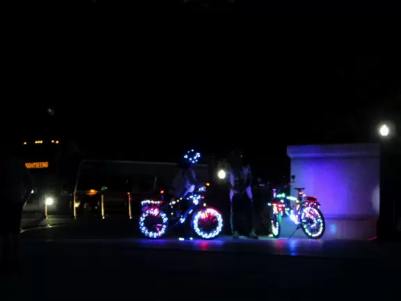 Famous memorial at the west end of the reflecting pool on the National Mall.