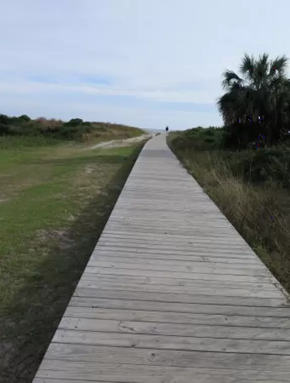 A beach, but not the prettiest beach I ever saw!