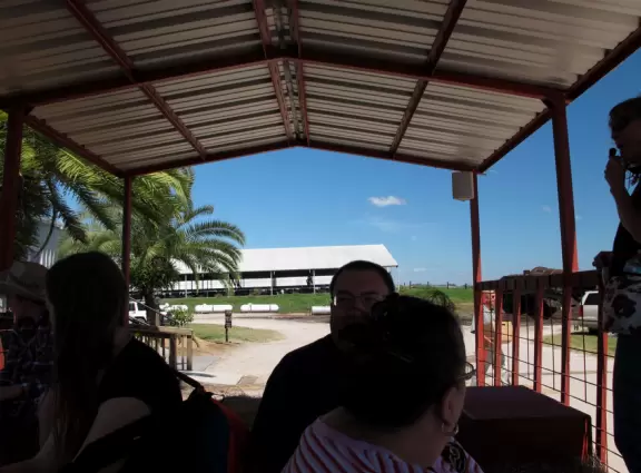 Cute, clean, real working dairy farm where you can take fun tours.