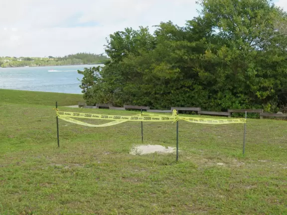 Beautiful park with wooden boardwalks jutting into the intracoastal, nature trail, and beach.