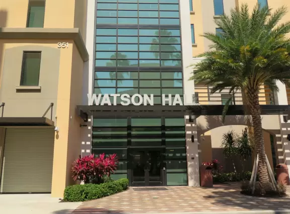 Watson Hall. 