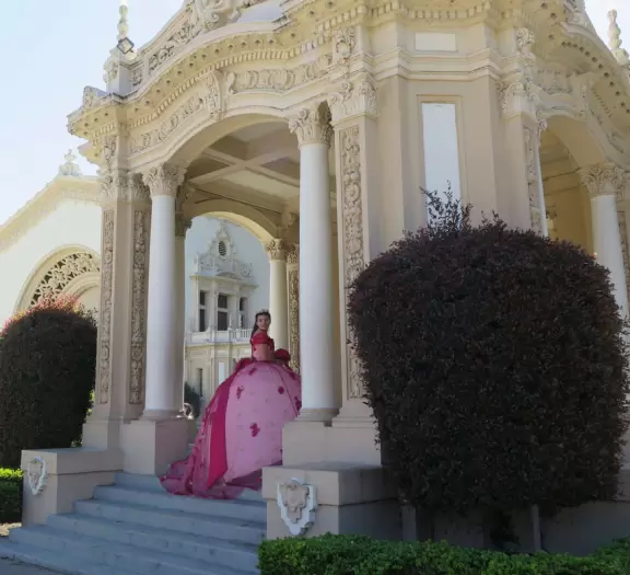 Quinceanera in the Organ Pavilion. 