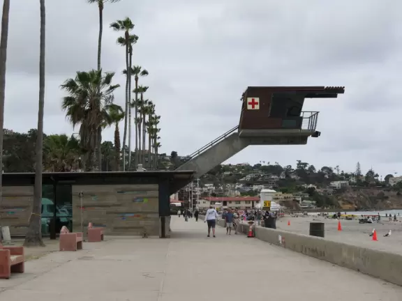 Strange lifeguard stand. 