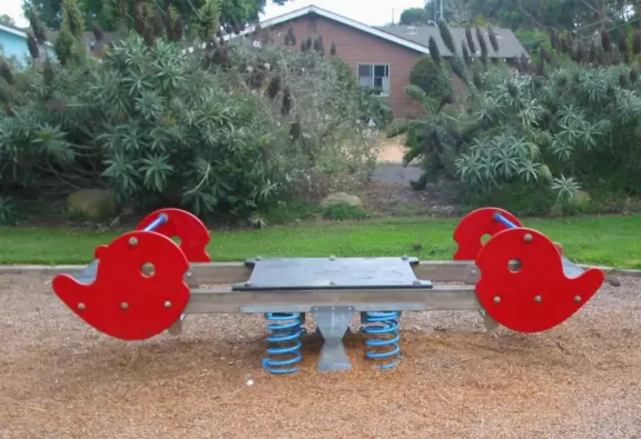 The fun teeter-totter!