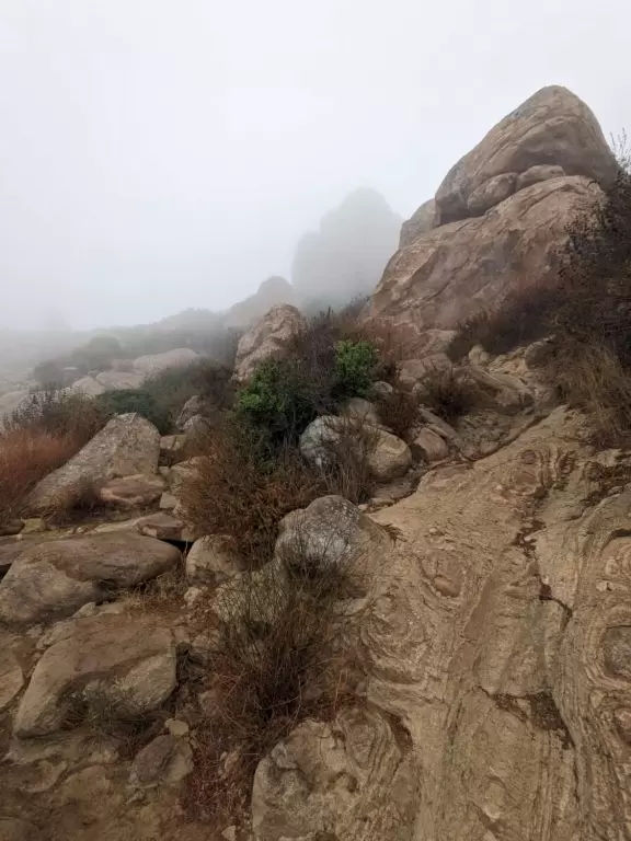 Fairly difficult hike with cute rock formations, great views, and cool breezes.
