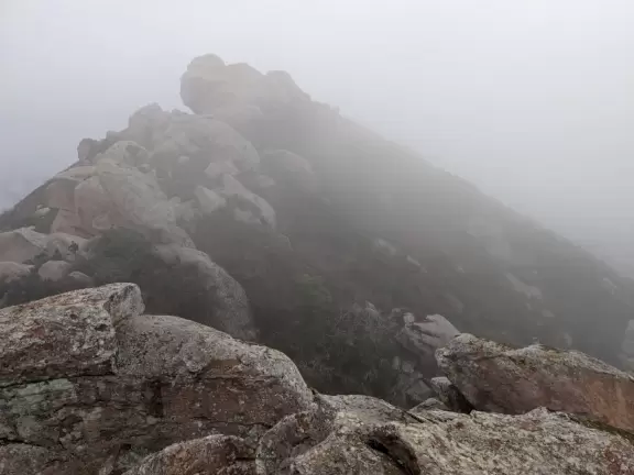 Fairly difficult hike with cute rock formations, great views, and cool breezes.