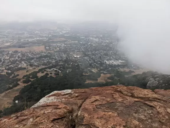 Fairly difficult hike with cute rock formations, great views, and cool breezes.