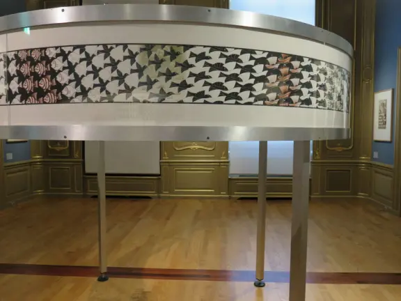 Metamorphosis III, an infinite painting, 1968. 