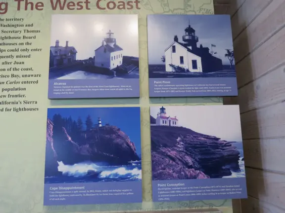Feel like you're on top of the world while standing at Cabrillo National Monument!