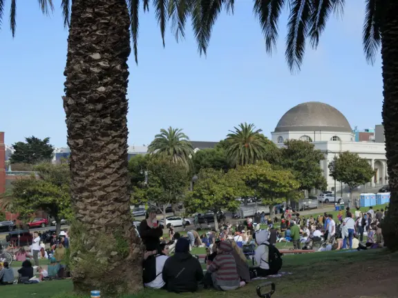 Incredible views of the city! It feels near vertical!