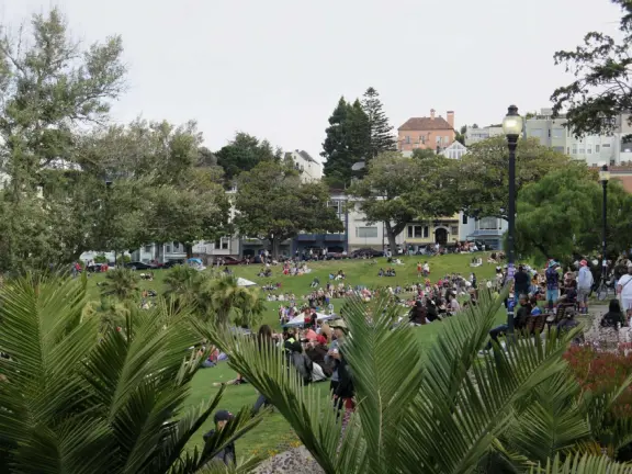 Incredible views of the city! It feels near vertical!