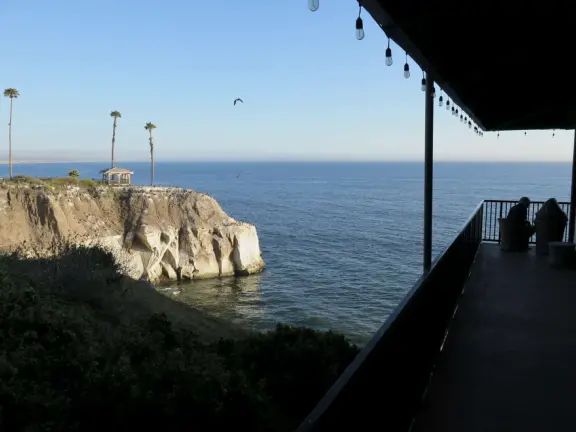 The balcony at Ventana Grill. 