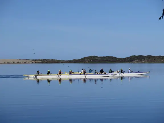 Blissful views of estuary and sailboats, eucalyptus trees, cypress trees, the bay and a little rocky point. Also called Windy Cove Hike.&nbsp;