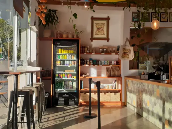 Take a walk past pretty Victorian homes and gardens.