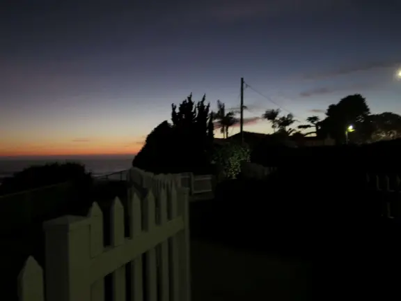 Sunset at the lookout. 