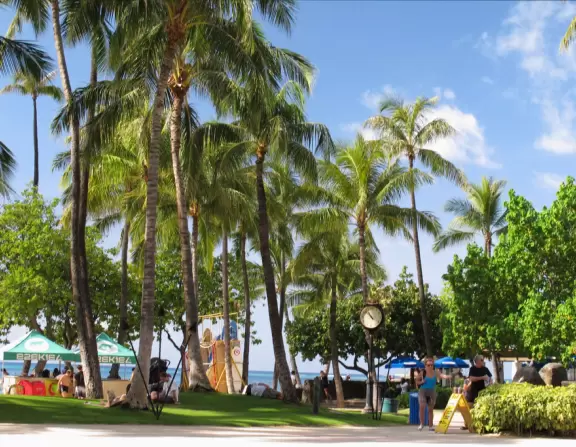 Duke Kahanamoku Statue Beach, Waikiki