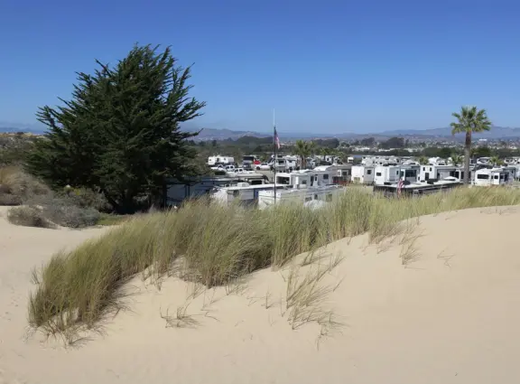 Incredible huge sand dunes, like a national park! Start at the Sandboarding Entry Trailhead.