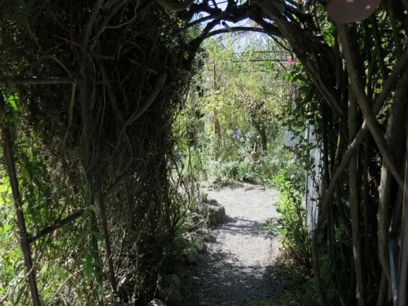 Historic cottages and lush trees of all different shades of green. Come July-October. Check the webcam for weather because it's not nice in thick gloom!