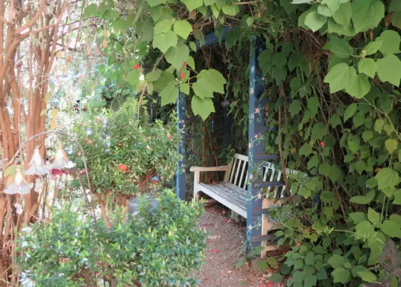 Historic cottages and lush trees of all different shades of green. Come July-October. Check the webcam for weather because it's not nice in thick gloom!