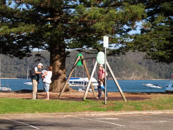 Swings with a view.
